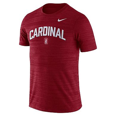 Men's Nike Cardinal Stanford Cardinal Game Day Sideline Velocity Performance T-Shirt