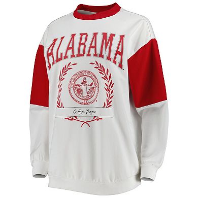 Women's Gameday Couture Crimson Alabama Crimson Tide It's A Vibe Dolman Pullover Sweatshirt