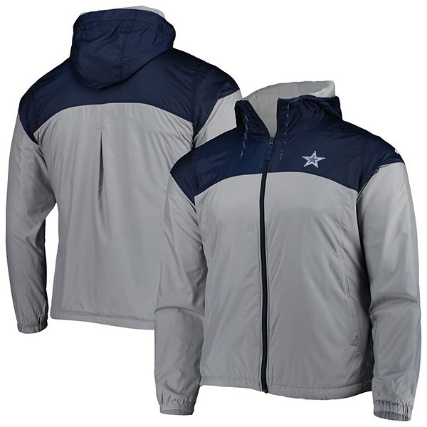 Dallas Cowboys Windbreaker with Pocket - Black