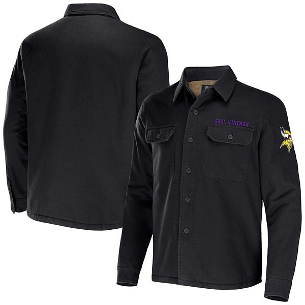 Minnesota Vikings Black Floral Button Up Shirt in 2023