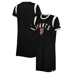 Women's Pro Standard Black San Francisco Giants Washed Neon Bodycon Dress Size: Extra Large