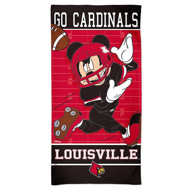 WinCraft Louisville Cardinals 30'' x 60'' Disney Spectra Beach Towel