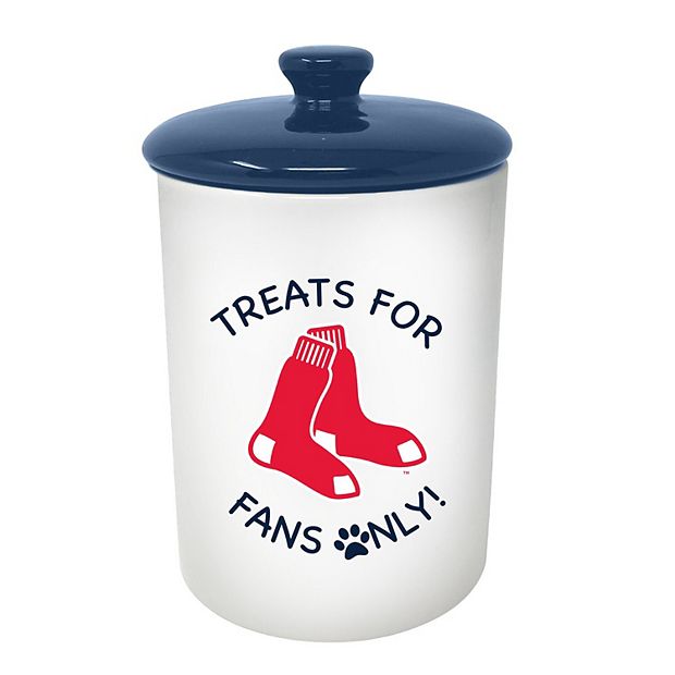 Boston Red Sox Pet Treat Canister