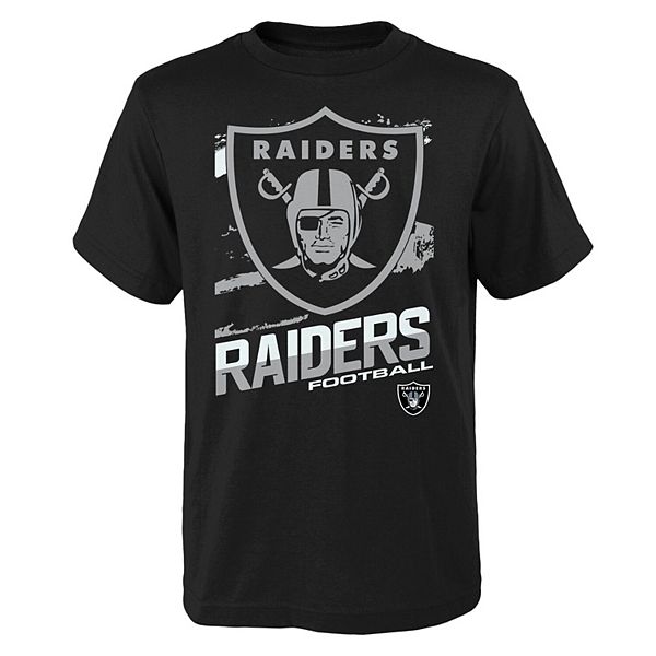 Youth Las Vegas Raiders Black Rowdy T-Shirt