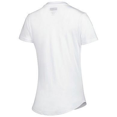 Women's Concepts Sport White/Charcoal San Francisco 49ers Sonata T-Shirt & Leggings Sleep Set