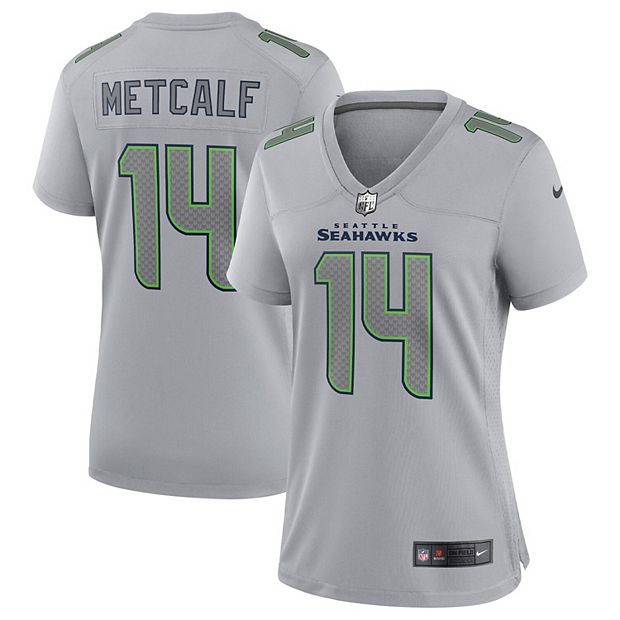 Youth Nike DK Metcalf Gray Seattle Seahawks Game Jersey