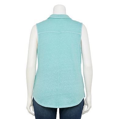 Plus Size Sonoma Goods For Life® Utility Tank