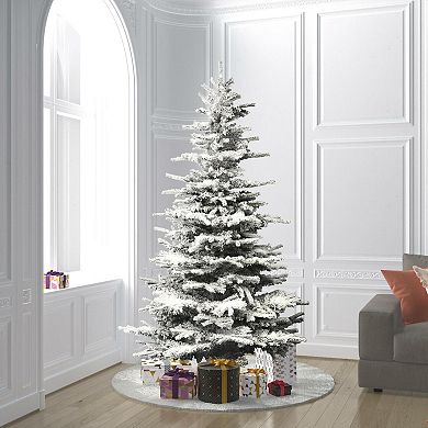 Vickerman 6.5-ft. Flocked Sierra Fir Artificial Christmas Tree