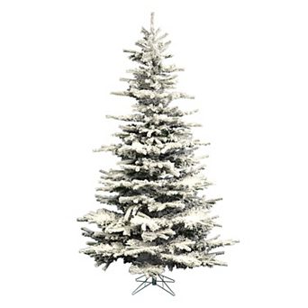 Vickerman 8.5-ft. Artificial Flocked Sierra Fir Christmas Tree