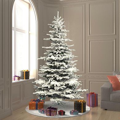 Vickerman 8.5-ft. Artificial Flocked Sierra Fir Christmas Tree
