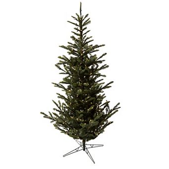 Vickerman 9-ft. Artificial Alberta Spruce Christmas Tree with LED Lights