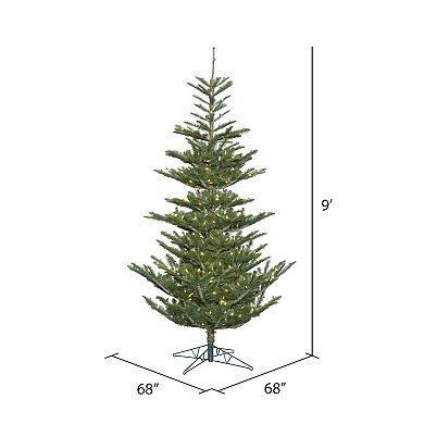 Vickerman 9-ft. Artificial Alberta Spruce Christmas Tree with LED Lights