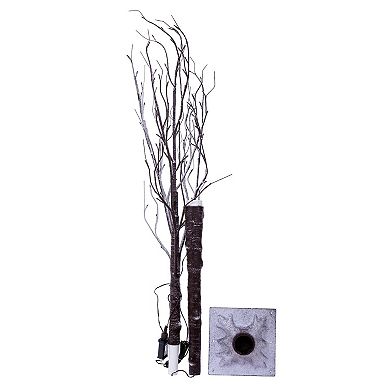 Vickerman 6-ft. Artificial Twig LED Tree Floor Decor