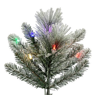 Vickerman 9-ft. LED Flocked Jackson Pine Artificial Christmas Tree