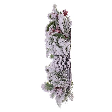 Vickerman Frosted Berry, Pinecone & Pine Artificial Wreath