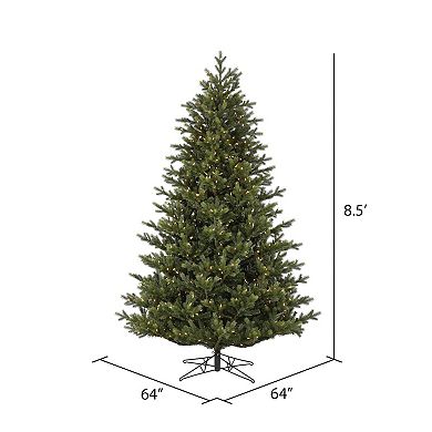 Vickerman 8.5-ft. Artificial Welch Fraser Fir Christmas Tree with Dura-lit LED Lights