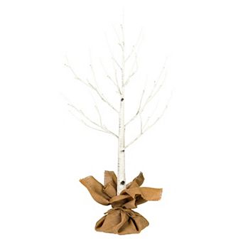 Vickerman 3-ft. Artificial Birch LED Twig Tree Floor Decor