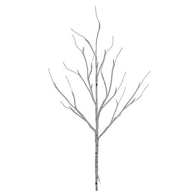 Vickerman Set of 2 Artificial Birch LED Twig Branches