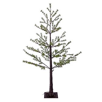 Vickerman 5-ft. Artificial Mini Pine LED Twig Tree Floor Decor