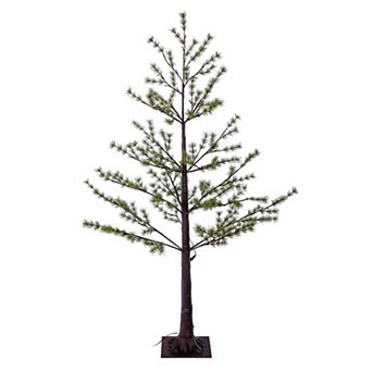 Vickerman 5-ft. Artificial Mini Pine LED Twig Tree Floor Decor