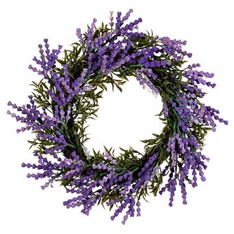 Vickerman Lavender Artificial Wreath