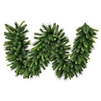 Vickerman Bangor Mixed Pine Artificial Christmas Garland