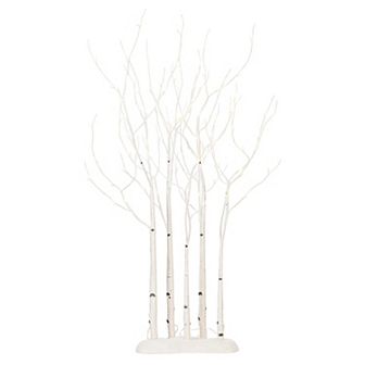 Vickerman 4-ft. Artificial White Birch LED Twig Tree Grove Floor Decor
