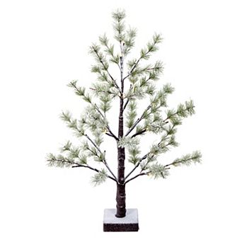 Vickerman 2-ft. Artificial Mini Pine LED Twig Tree Floor Decor