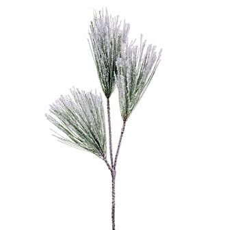Vickerman Artificial Snow Pine Needle Spray - Set of 3