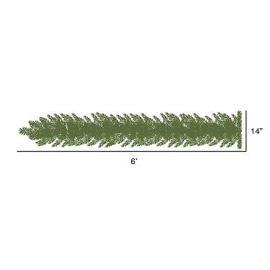 Vickerman 6-ft. Pre-Lit Pine Cone Artificial Garland
