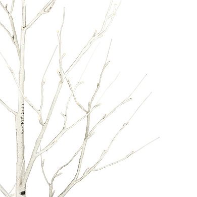 Vickerman 6-ft. Artificial Birch Twig Tree with Warm White LED Lights Floor Decor