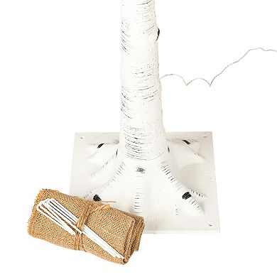 Vickerman 8-ft. Artificial Birch Twig Tree with Warm White LED Lights Floor Decor