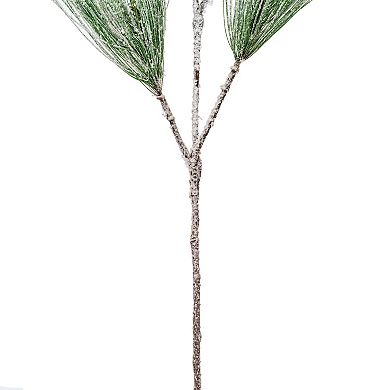 Vickerman Artificial Snow Pine Needle Spray - Set of 3