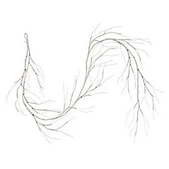 Vickerman 6-ft. Artificial Birch Twig Garland with Battery Operated LED Lights