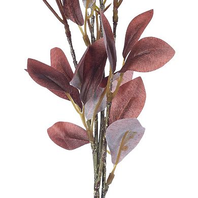 Vickerman Set of 3 Artificial Burgundy Primrose Flower Sprays