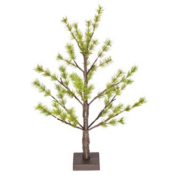 Vickerman 2-ft. Battery-Operated LED Artificial Mini Pine Twig Tree Floor Decor