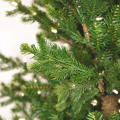 Vickerman 7.5-ft. Artificial Fraser Christmas Tree with Dura-lit LED Lights