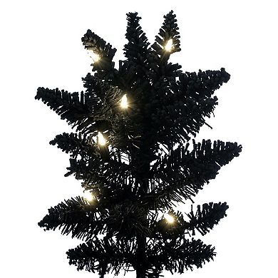 Vickerman 7.5-ft. Artificial Slim Christmas Tree with Warm White LED Mini Lights