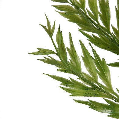 Vickerman Set of 2 Artificial Tropical Fern Leaves Sprays