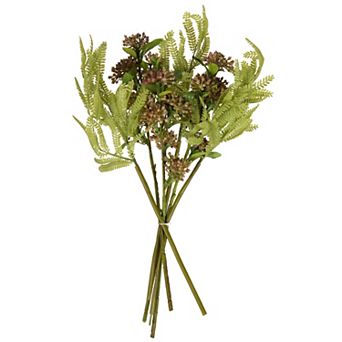 Vickerman Set of 2 Artificial Wild Berry Bundle
