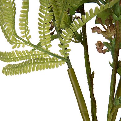 Vickerman Set of 2 Artificial Wild Berry Bundle