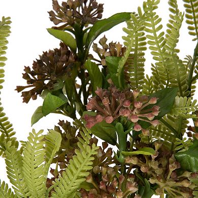 Vickerman Set of 2 Artificial Wild Berry Bundle