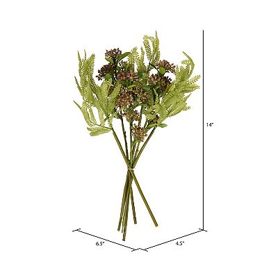 Vickerman Set of 2 Artificial Wild Berry Bundle