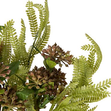 Vickerman Set of 2 Artificial Wild Berry Bundle