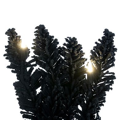 Vickerman 9-ft. Pre-Lit Artificial Black Fir Garland - Dura-Lit® LED Mini Lights