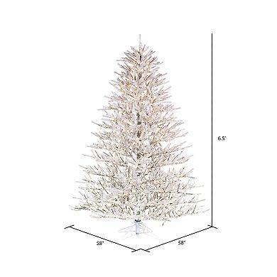 Vickerman 6.5-ft. Pre-Lit Artificial Pistol Pine Christmas Tree