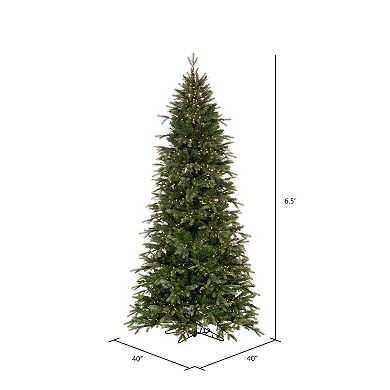 Vickerman 6.5-ft. Pre-Lit LED Douglas Fir Artificial Slim Christmas Tree