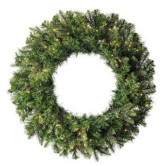 Vickerman Pre-Lit Douglas Fir Artificial Wreath