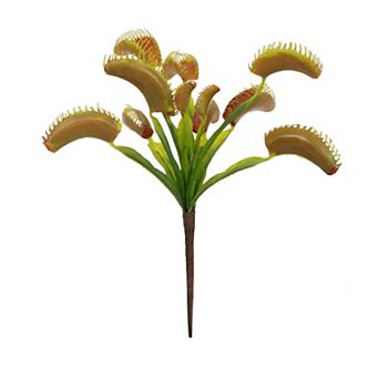 Vickerman Set of 3 Green Artificial Venus Flytrap Plant