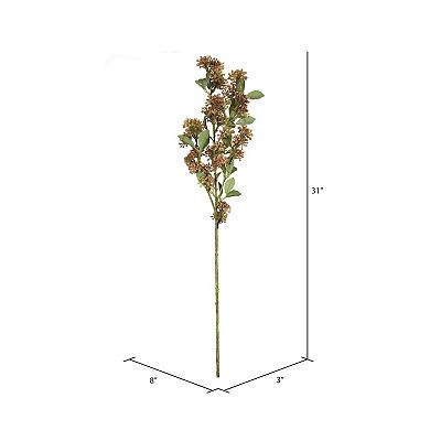 Vickerman Set of 2 Artificial Wild Berry Sprays